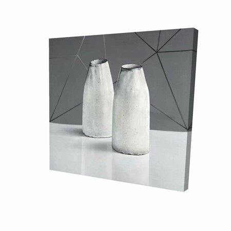 FONDO 12 x 12 in. Vases-Print on Canvas FO2788266